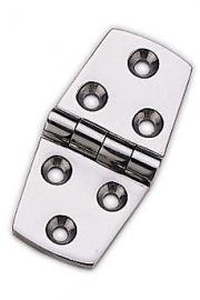 MARINE BOAT STAINLESS STEEL 316 STRAP HINGE 3 BY 1.5 INCHES